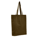 Economical Tote Bag with Bottom Gusset-Brand Your Tote-Army Green-Brand Your Tote