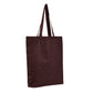 Economical Tote Bag with Bottom Gusset-Brand Your Tote-Chocolate Brown-Brand Your Tote