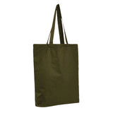 Economical Tote Bag with Bottom Gusset-Brand Your Tote-Forest Green-Brand Your Tote