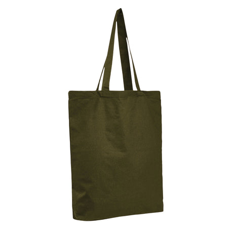 Economical Tote Bag with Bottom Gusset-Brand Your Tote-Forest Green-Brand Your Tote