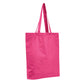 Economical Tote Bag with Bottom Gusset-Brand Your Tote-Hot Pink-Brand Your Tote