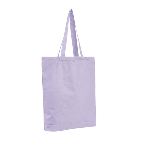 Economical Tote Bag with Bottom Gusset-Brand Your Tote-Lavender-Brand Your Tote
