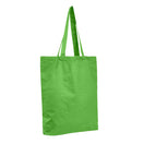 Economical Tote Bag with Bottom Gusset-Brand Your Tote-Lime Green-Brand Your Tote