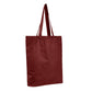 Economical Tote Bag with Bottom Gusset-Brand Your Tote-Maroon-Brand Your Tote