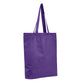 Economical Tote Bag with Bottom Gusset-Brand Your Tote-Purple-Brand Your Tote