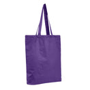 Economical Tote Bag with Bottom Gusset-Brand Your Tote-Purple-Brand Your Tote