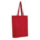 Economical Tote Bag with Bottom Gusset-Brand Your Tote-Red-Brand Your Tote