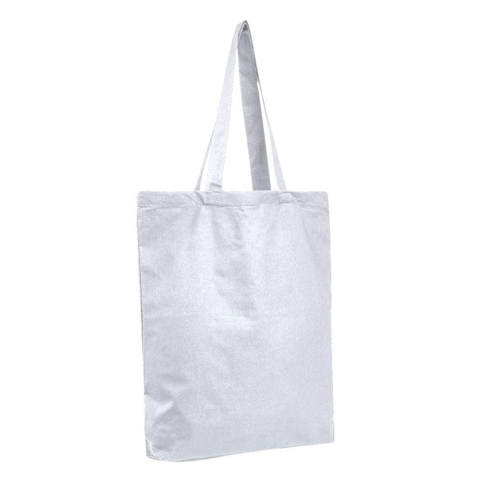 Economical Tote Bag with Bottom Gusset-Brand Your Tote-White-Brand Your Tote