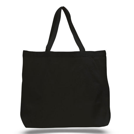 Jumbo Tote Bag-Brand Your Tote-Black-Brand Your Tote