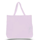 Jumbo Tote Bag-Brand Your Tote-Light Pink-Brand Your Tote