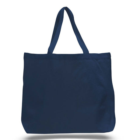 Jumbo Tote Bag-Brand Your Tote-Navy Blue-Brand Your Tote
