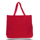 Jumbo Tote Bag-Brand Your Tote-Red-Brand Your Tote