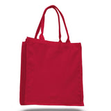 Large Cotton Canvas Bag (15'' W X 16'' H) 6 Oz-Bag-Brand Your Tote-Red-Brand Your Tote