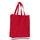 Large Cotton Canvas Book Tote Bag (14'' W X 17'' H) 12 Oz-Tote Bag-Brand Your Tote-Red-Brand Your Tote