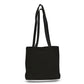 Large Cotton Canvas Canvas Messenger Bag (18'' W X 14'' H) 12 Oz-Bag-Brand Your Tote-Black-Brand Your Tote