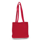 Large Cotton Canvas Canvas Messenger Bag (18'' W X 14'' H) 12 Oz-Bag-Brand Your Tote-Red-Brand Your Tote