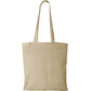 Large Cotton Canvas Ligthweight Convention Tote Bag (15'' W X 16'' H) 4 Oz-Tote Bag-Brand Your Tote-Natural-Brand Your Tote