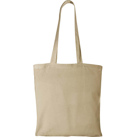 Large Cotton Canvas Ligthweight Convention Tote Bag (15'' W X 16'' H) 4 Oz-Tote Bag-Brand Your Tote-Natural-Brand Your Tote