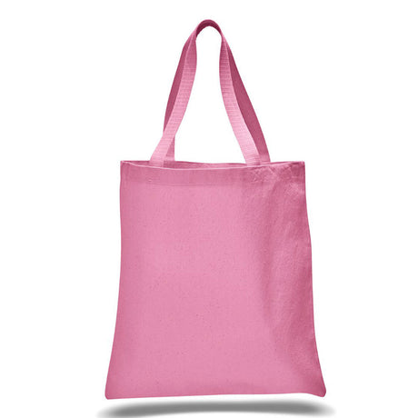 Large Cotton Canvas Promotional Tote Bag (15'' W X 16'' H) 12 Oz-Tote Bag-Brand Your Tote-Azalea-Brand Your Tote