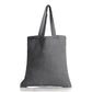 Large Cotton Canvas Promotional Tote Bag (15'' W X 16'' H) 12 Oz-Tote Bag-Brand Your Tote-Dark Grey-Brand Your Tote