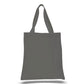 Large Cotton Canvas Promotional Tote Bag (15'' W X 16'' H) 12 Oz-Tote Bag-Brand Your Tote-Grey-Brand Your Tote