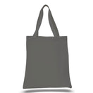 Large Cotton Canvas Promotional Tote Bag (15'' W X 16'' H) 12 Oz-Tote Bag-Brand Your Tote-Grey-Brand Your Tote