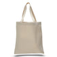 Large Cotton Canvas Promotional Tote Bag (15'' W X 16'' H) 12 Oz-Tote Bag-Brand Your Tote-Natural-Brand Your Tote