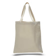 Large Cotton Canvas Promotional Tote Bag (15'' W X 16'' H) 12 Oz-Tote Bag-Brand Your Tote-Natural-Brand Your Tote