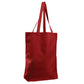 Large Cotton Canvas Promotional Tote Bag (15'' W X 16'' H) 12 Oz-Tote Bag-Brand Your Tote-Red-Brand Your Tote