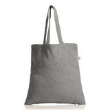 Large Cotton Canvas Promotional Tote Bag (15'' W X 16'' H) 12 Oz-Tote Bag-Brand Your Tote-Steel Grey-Brand Your Tote