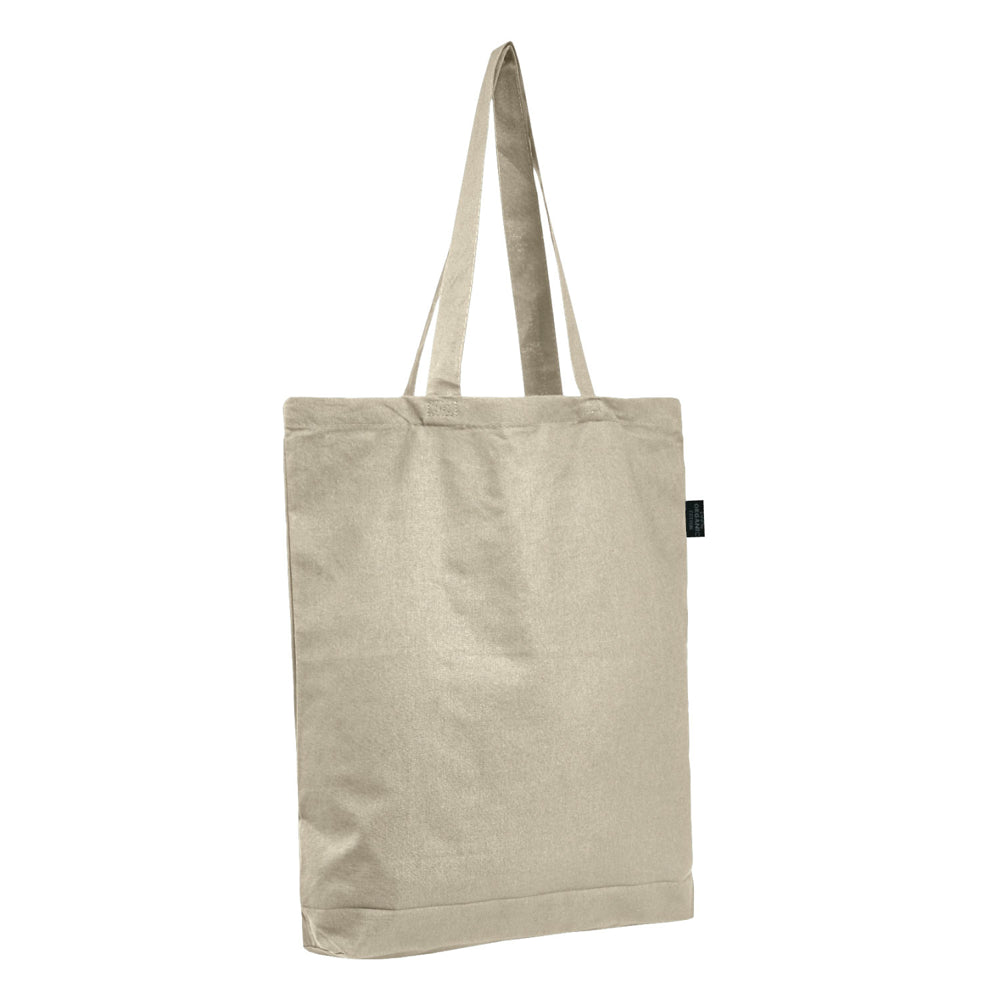 Large Cotton Canvas Promotional Tote Bag (15'' W X 16'' H) 6 Oz-Tote Bag-Brand Your Tote-Natural-Brand Your Tote