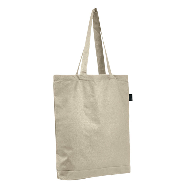 Large Cotton Canvas Promotional Tote Bag (15'' W X 16'' H) 6 Oz-Tote Bag-Brand Your Tote-Natural-Brand Your Tote