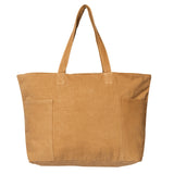 Large Cotton Canvas Stone Washed Tote Bag (21.6'' W X 13'' H) 14 Oz-Tote Bag-Brand Your Tote-Sand-Brand Your Tote