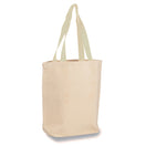 Large Cotton Canvas Tote Bag (15'' W X 16'' H) 12 Oz-Tote Bag-Brand Your Tote-Natural-Natural-Brand Your Tote