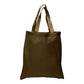 Large Cotton Canvas Tote Bag (15'' W X 16'' H) 6 Oz-Tote Bag-Brand Your Tote-Army Green-Brand Your Tote