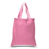Large Cotton Canvas Tote Bag (15'' W X 16'' H) 6 Oz-Tote Bag-Brand Your Tote-Azalea-Brand Your Tote