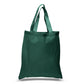 Large Cotton Canvas Tote Bag (15'' W X 16'' H) 6 Oz-Tote Bag-Brand Your Tote-Forest Green-Brand Your Tote