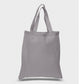 Large Cotton Canvas Tote Bag (15'' W X 16'' H) 6 Oz-Tote Bag-Brand Your Tote-Grey-Brand Your Tote