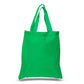 Large Cotton Canvas Tote Bag (15'' W X 16'' H) 6 Oz-Tote Bag-Brand Your Tote-Kelly Green-Brand Your Tote
