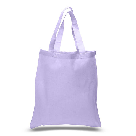 Large Cotton Canvas Tote Bag (15'' W X 16'' H) 6 Oz-Tote Bag-Brand Your Tote-Lavender-Brand Your Tote