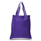 Large Cotton Canvas Tote Bag (15'' W X 16'' H) 6 Oz-Tote Bag-Brand Your Tote-Purple-Brand Your Tote