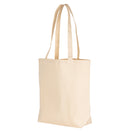 Large Cotton Canvas Tote Bag (18'' W X 16.5'' H) 12 Oz-Tote Bag-Brand Your Tote-Natural-Brand Your Tote