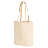 Large Cotton Canvas Tote Bag (18'' W X 16.5'' H) 12 Oz-Tote Bag-Brand Your Tote-Natural-Brand Your Tote