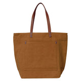 Large Dobby Cotton The Sands Tote Bag (17.32'' W X 13.77'' H) 14 Oz-Tote Bag-Brand Your Tote-Terracotta-Brand Your Tote