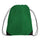 Large Polyester Economical Sports Bag (14'' W X 18'' H) 210D-Bag-Brand Your Tote-Kelly Green-Brand Your Tote