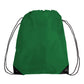 Large Polyester Economical Sports Bag (14'' W X 18'' H) 210D-Bag-Brand Your Tote-Kelly Green-Brand Your Tote