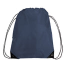 Large Polyester Economical Sports Bag (14'' W X 18'' H) 210D-Bag-Brand Your Tote-Navy Blue-Brand Your Tote
