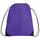 Large Polyester Economical Sports Bag (14'' W X 18'' H) 210D-Bag-Brand Your Tote-Purple-Brand Your Tote