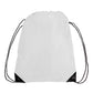 Large Polyester Economical Sports Bag (14'' W X 18'' H) 210D-Bag-Brand Your Tote-White-Brand Your Tote