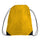 Large Polyester Economical Sports Bag (14'' W X 18'' H) 210D-Bag-Brand Your Tote-Yellow-Brand Your Tote